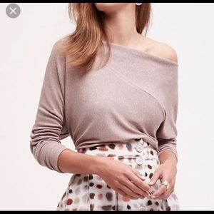 Anthropologie Bordeaux Top Size Small